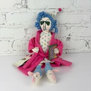 Vintage Holiday Maxine Christmas Carol Stuffed Doll